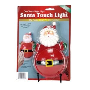 Brand New Santa One Touch Light Christmas Xmas